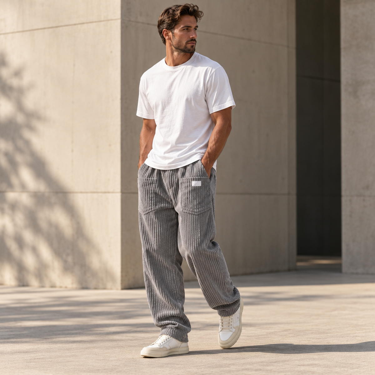 Geert | Corduroy broek voor heren - view 13