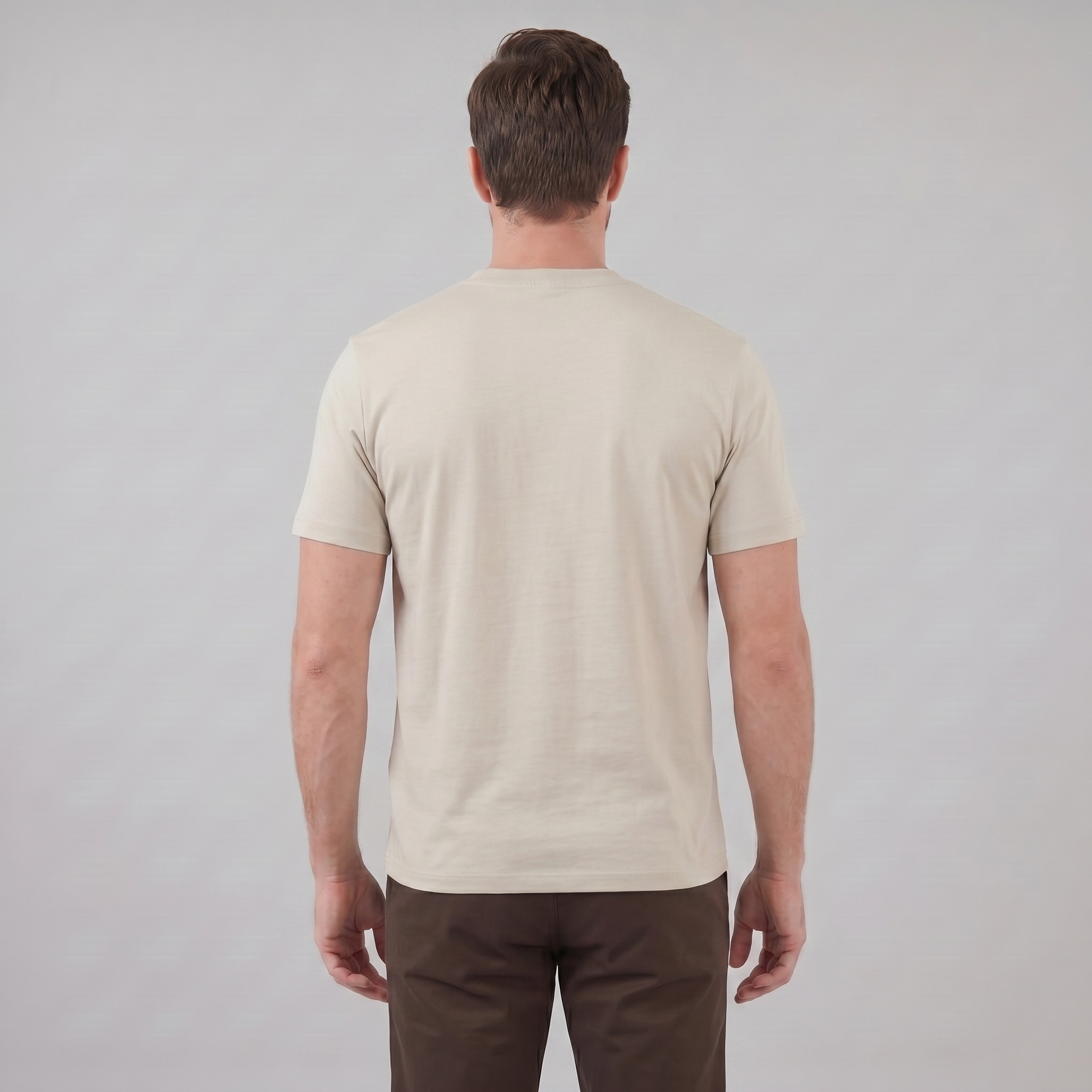 Gijs | T-shirt heren relaxed fit met borstzak - view 20