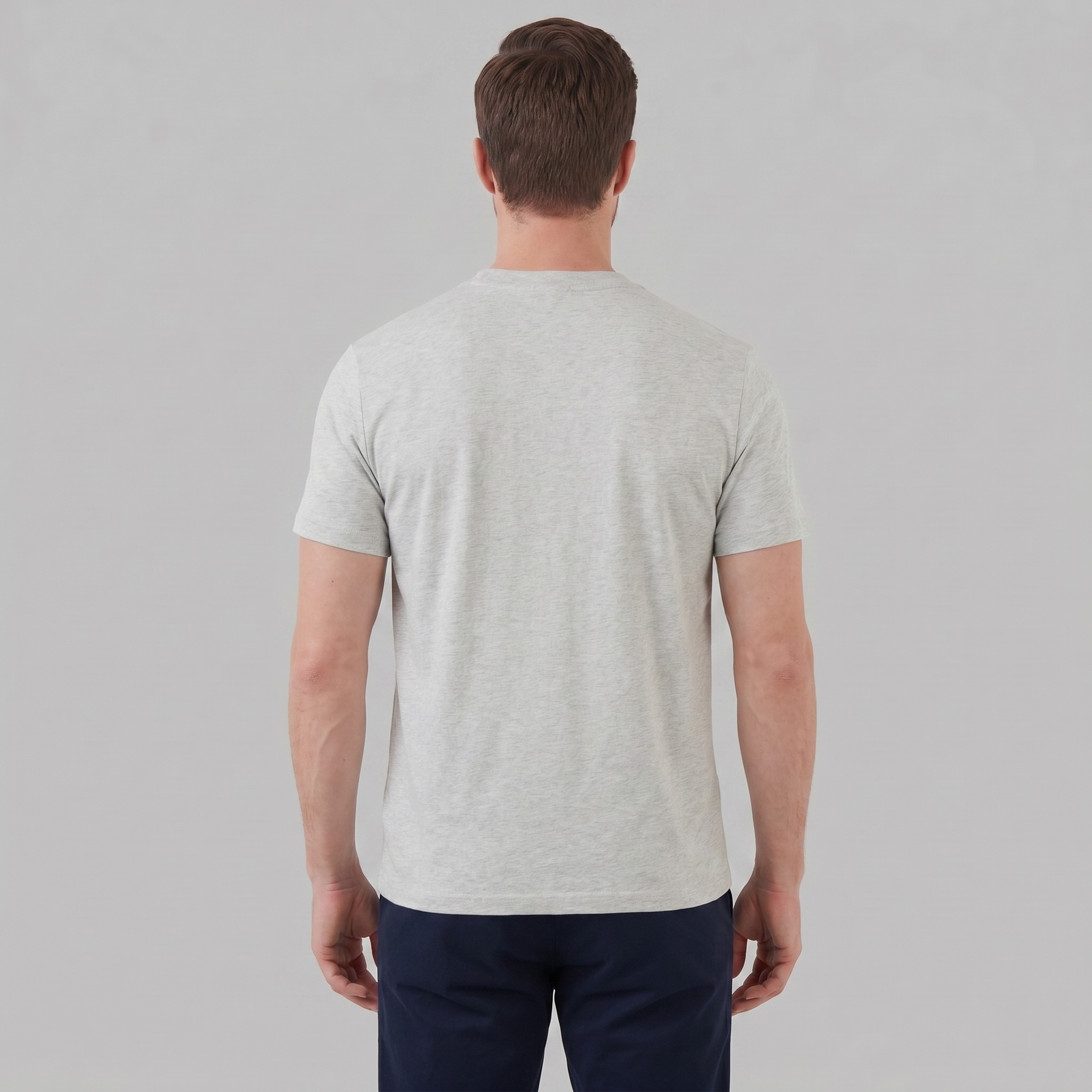 Gijs | T-shirt heren relaxed fit met borstzak - view 24
