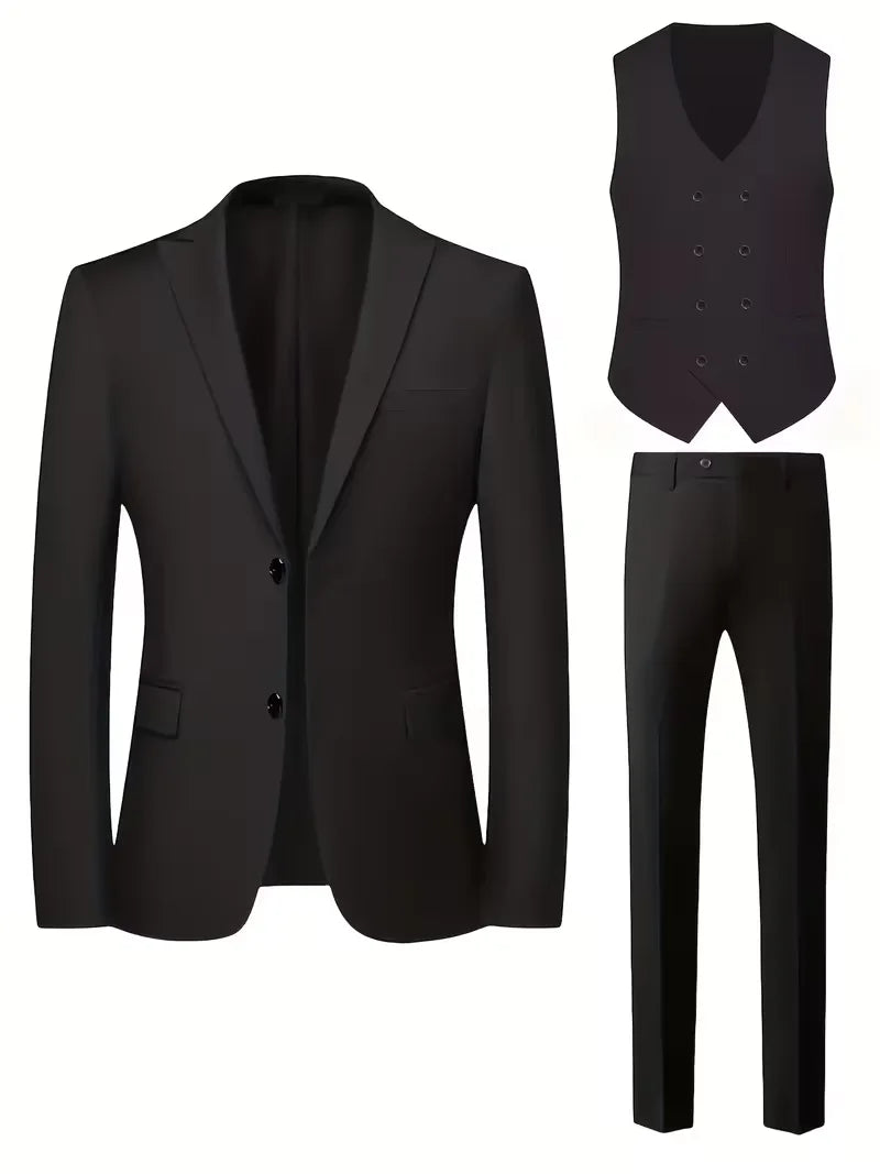 Harm | Driedelig pak voor heren met slim fit - view 6