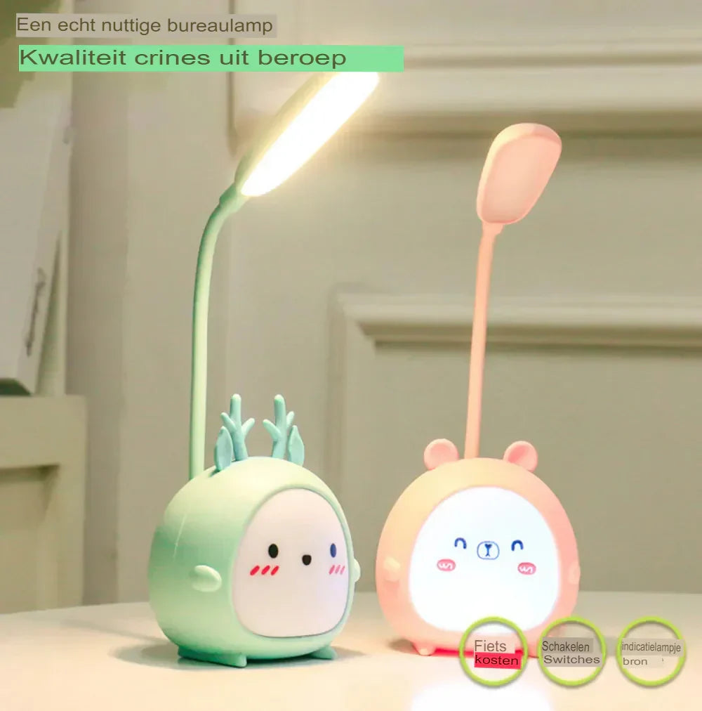 Harm | Kinderleeslamp met USB nachtlampje - foto 6