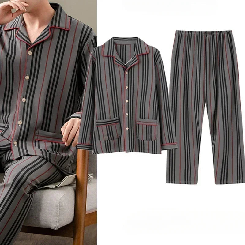 Pyjama_Heren_Tweedelige_Set_Comfortabel_Loungewear_Victoria_Mae