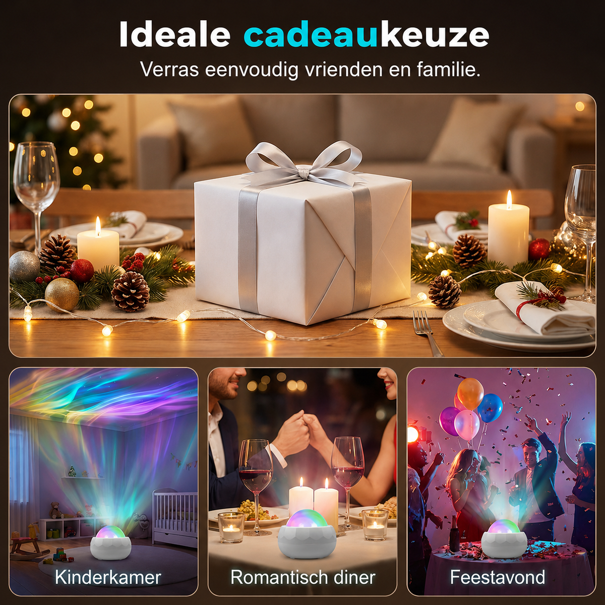 Hidde | Noorderlicht sterrenprojector met USB - foto 6