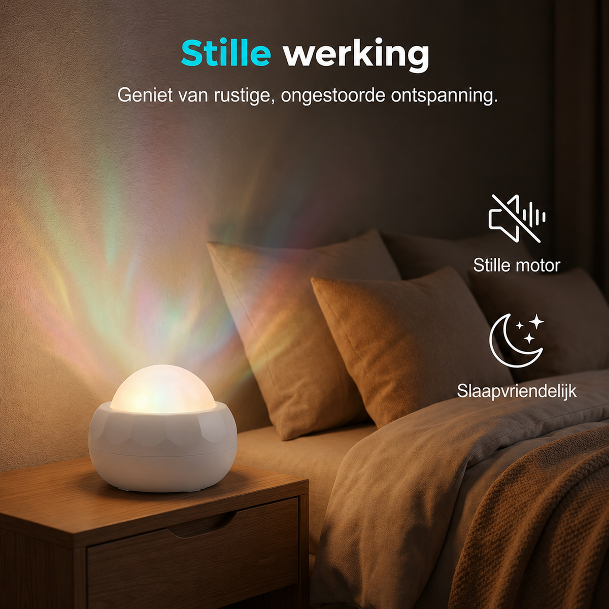 Hidde | Noorderlicht sterrenprojector met USB - foto 9