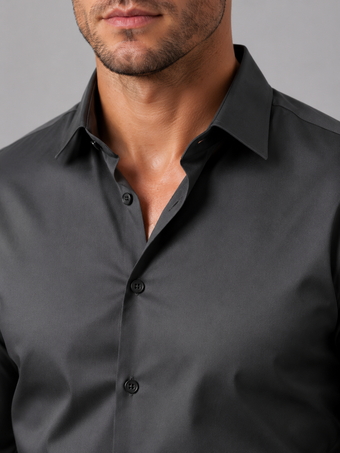 Huib | Slim fit overhemd voor heren met lange mouw - view 9