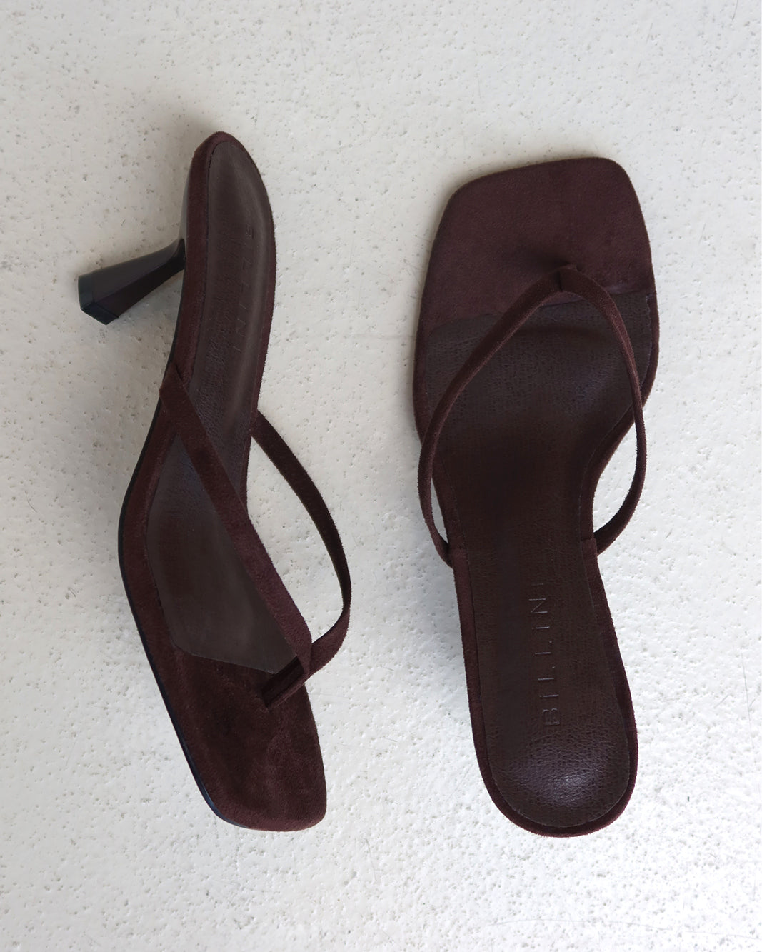 Isa | Suède sandalen met hak voor dames - view 7