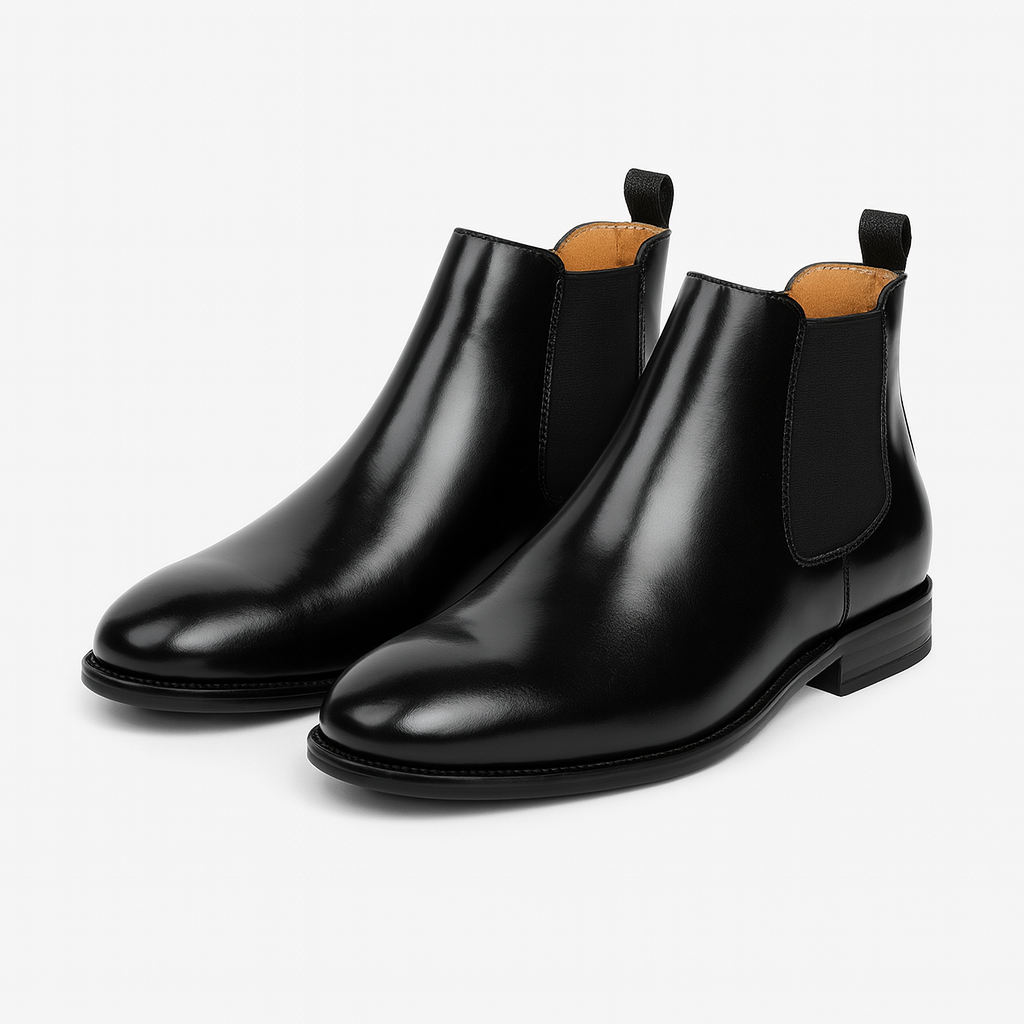 Jelle | Chelsea boots voor heren - Zwart