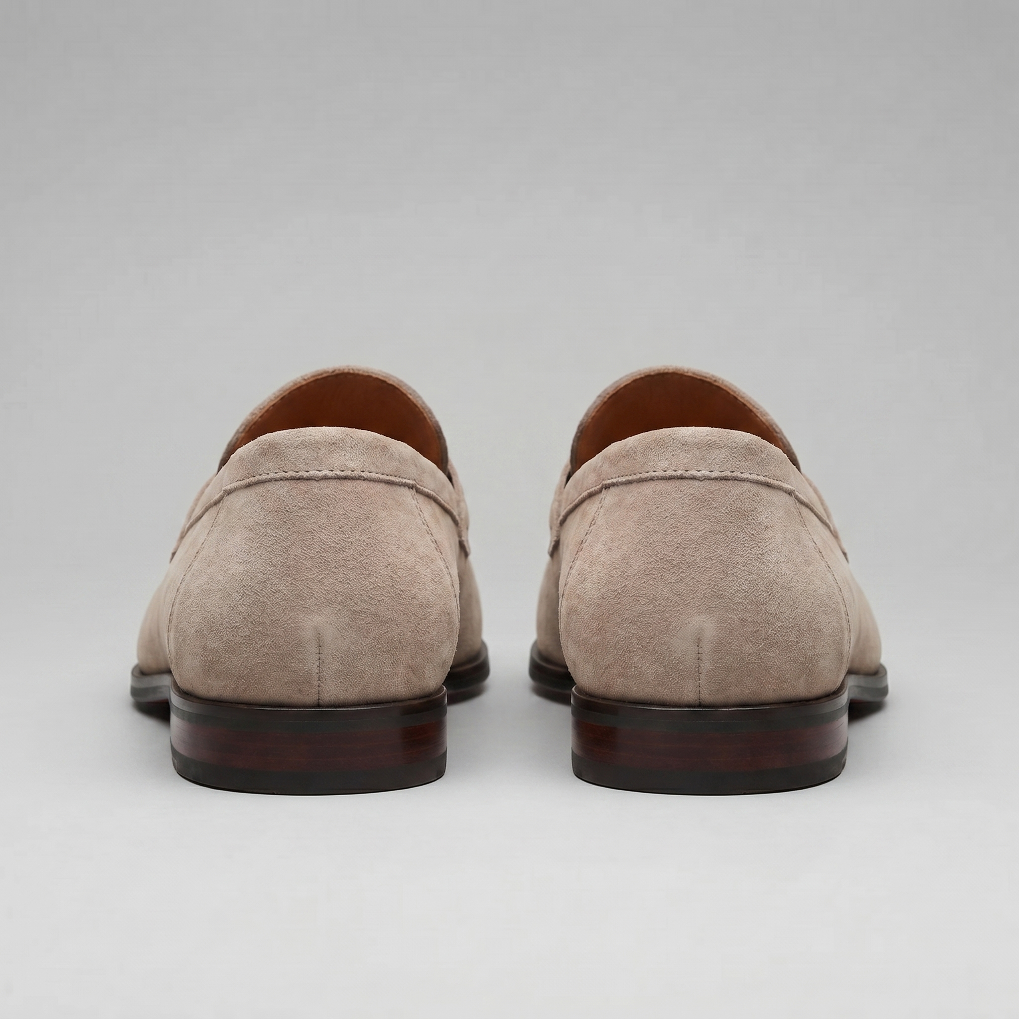 Jesse | Suède penny loafers voor heren - view 25