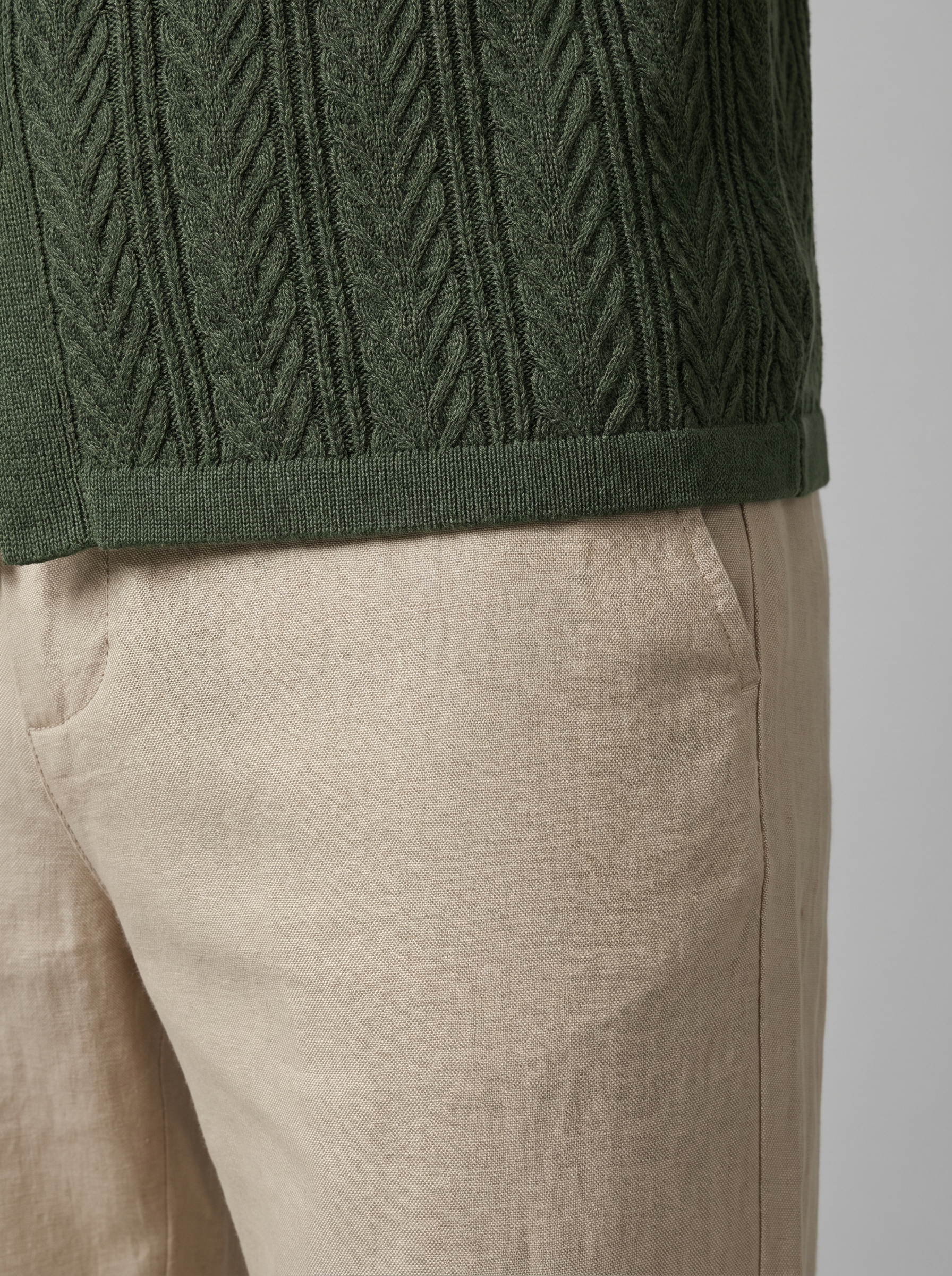Job | Gebreide zomerset voor heren - view 17