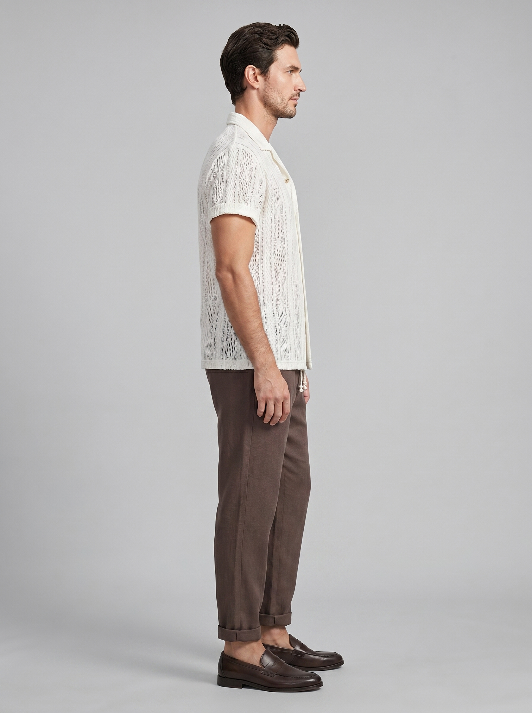 Job | Gebreide zomerset voor heren - view 19
