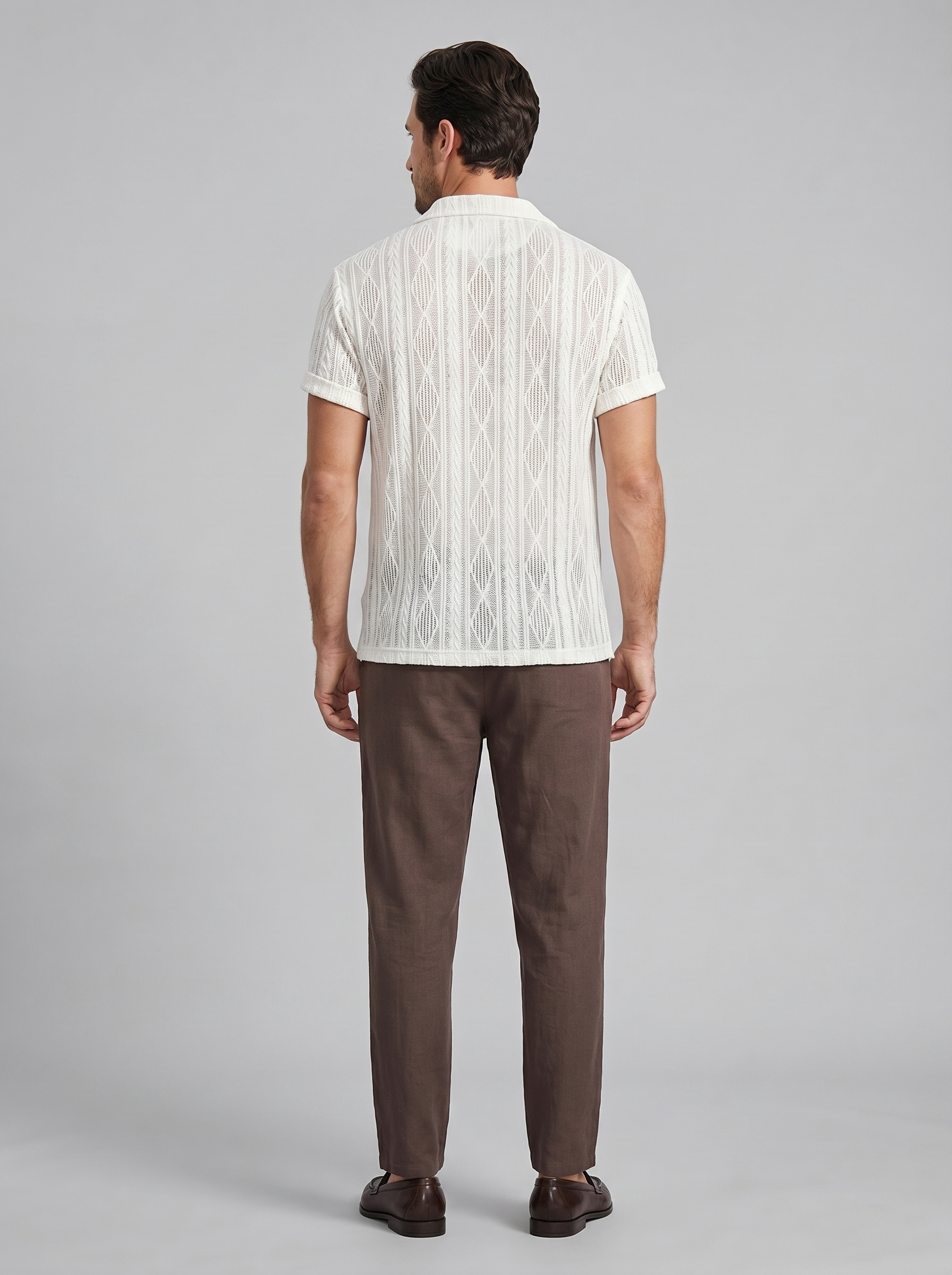 Job | Gebreide zomerset voor heren - view 20