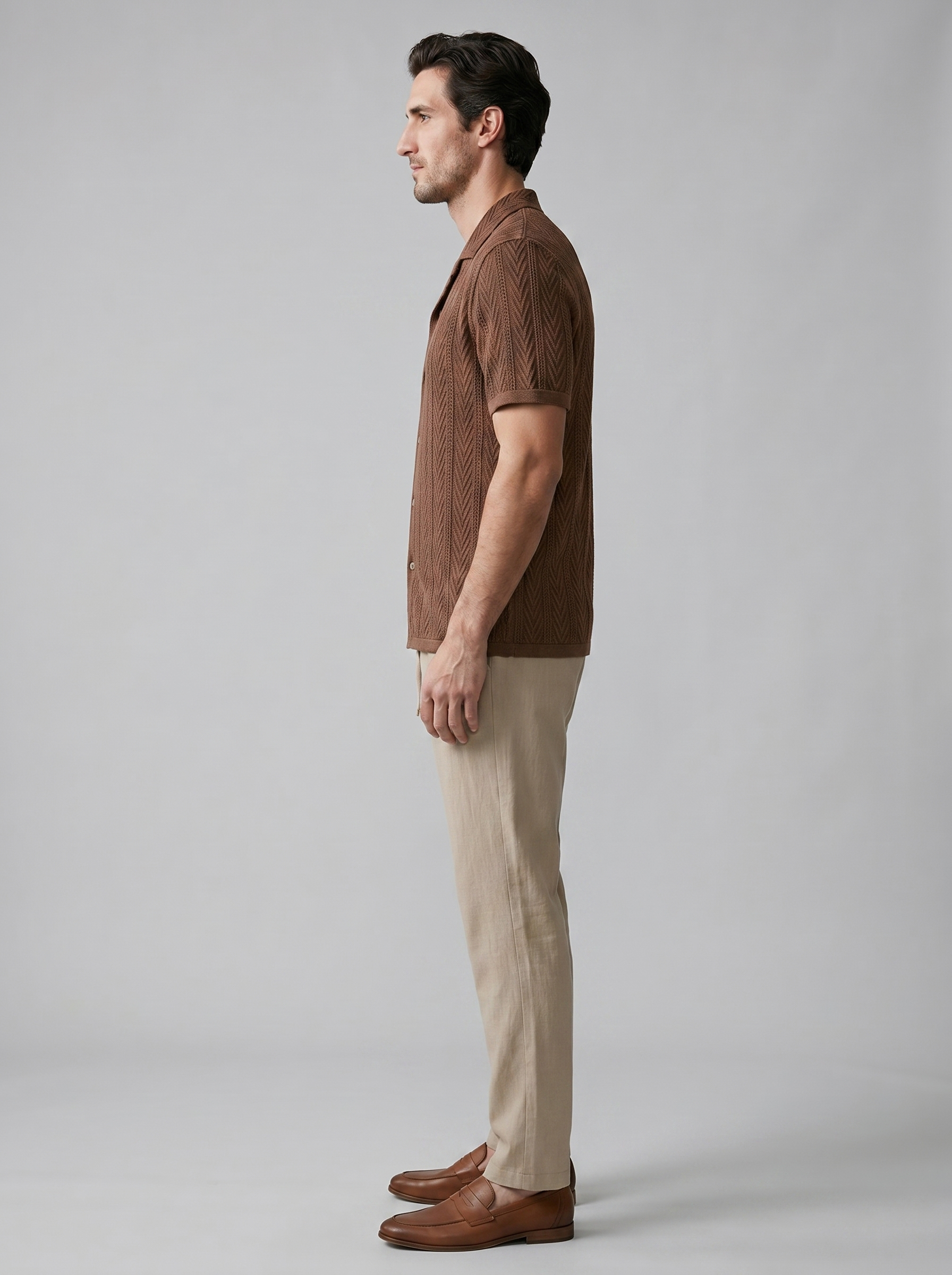 Job | Gebreide zomerset voor heren - view 8