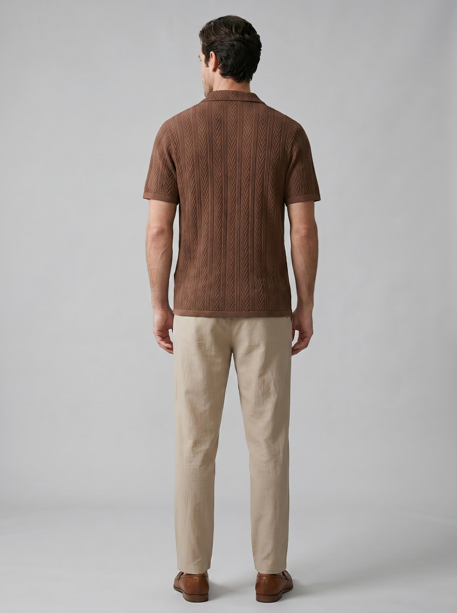 Job | Gebreide zomerset voor heren - view 9