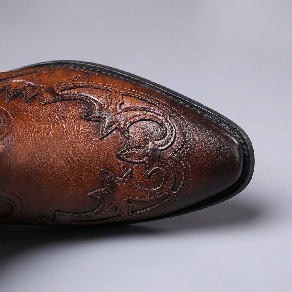 Job | Leren cowboylaarzen voor heren - view 4