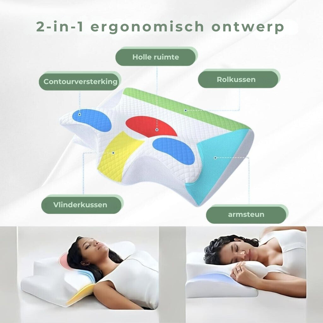 Jochem | Ergonomisch traagschuim nekkussen - view 5