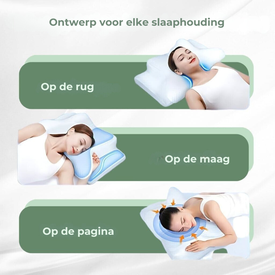 Jochem | Ergonomisch traagschuim nekkussen - view 7