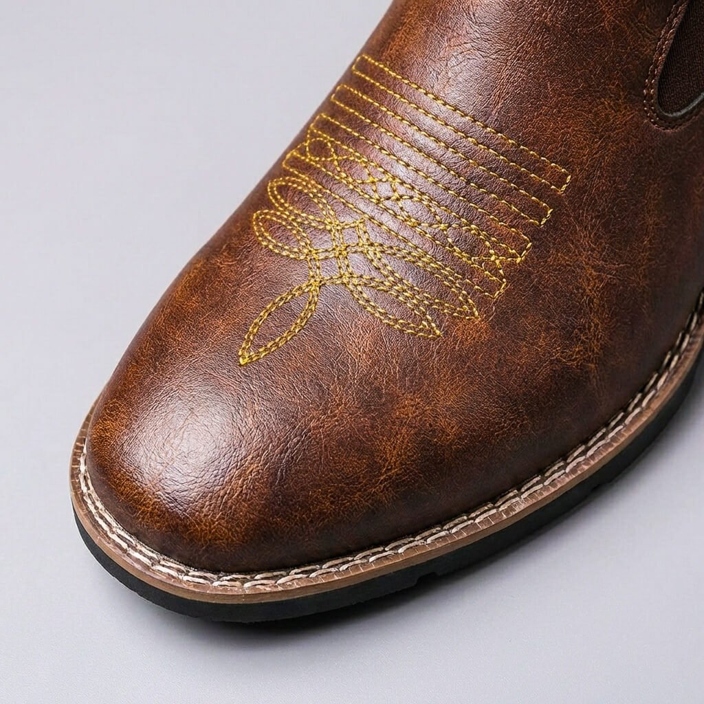 Johan | Leren chelsea boots voor heren - view 4