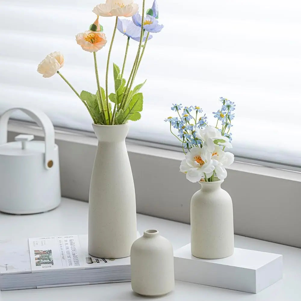 Johannes | Keramische vazen set van 3 voor droogbloemen - foto 4