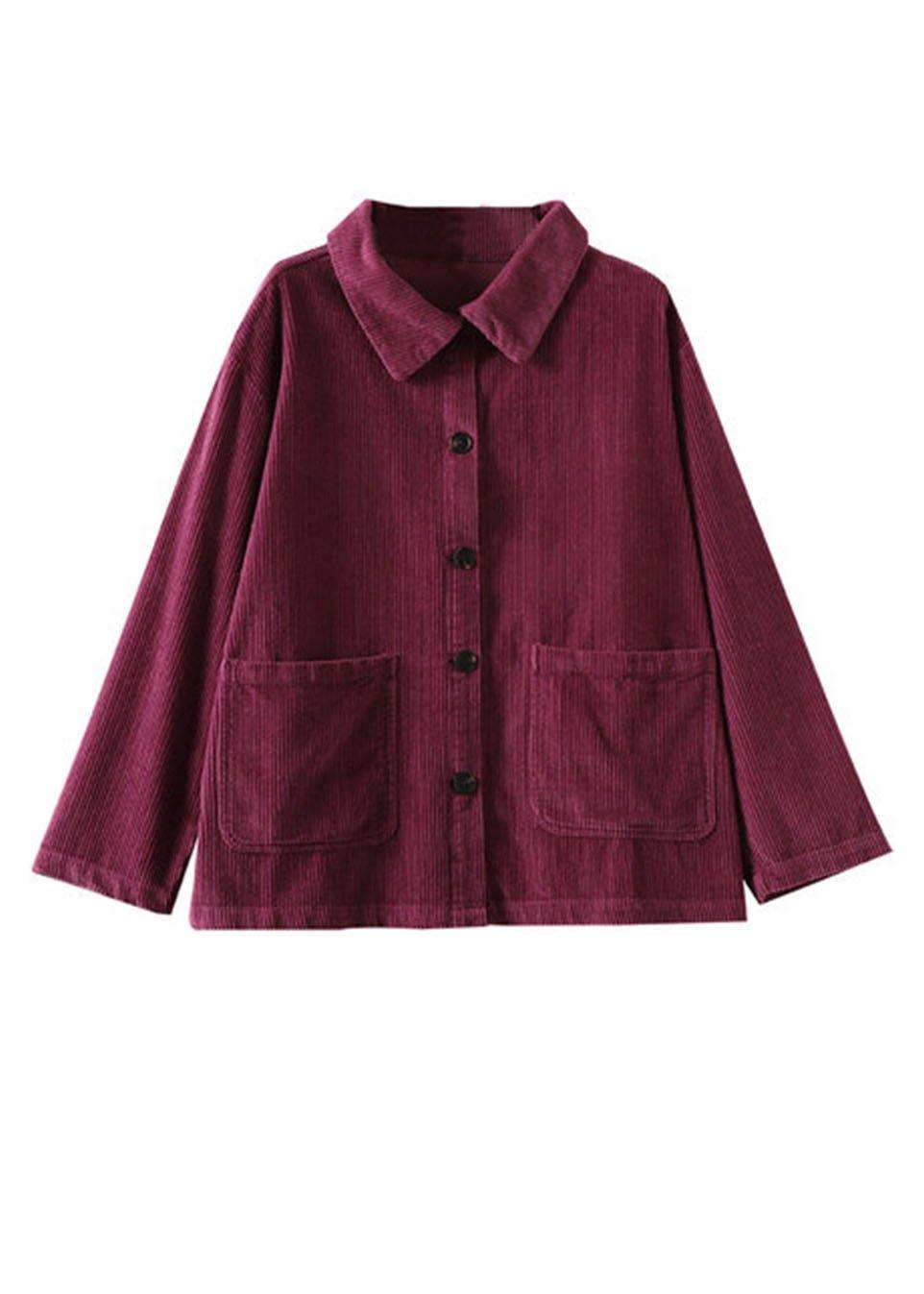 Jolijn | Ribfluwelen overshirt voor dames - view 7