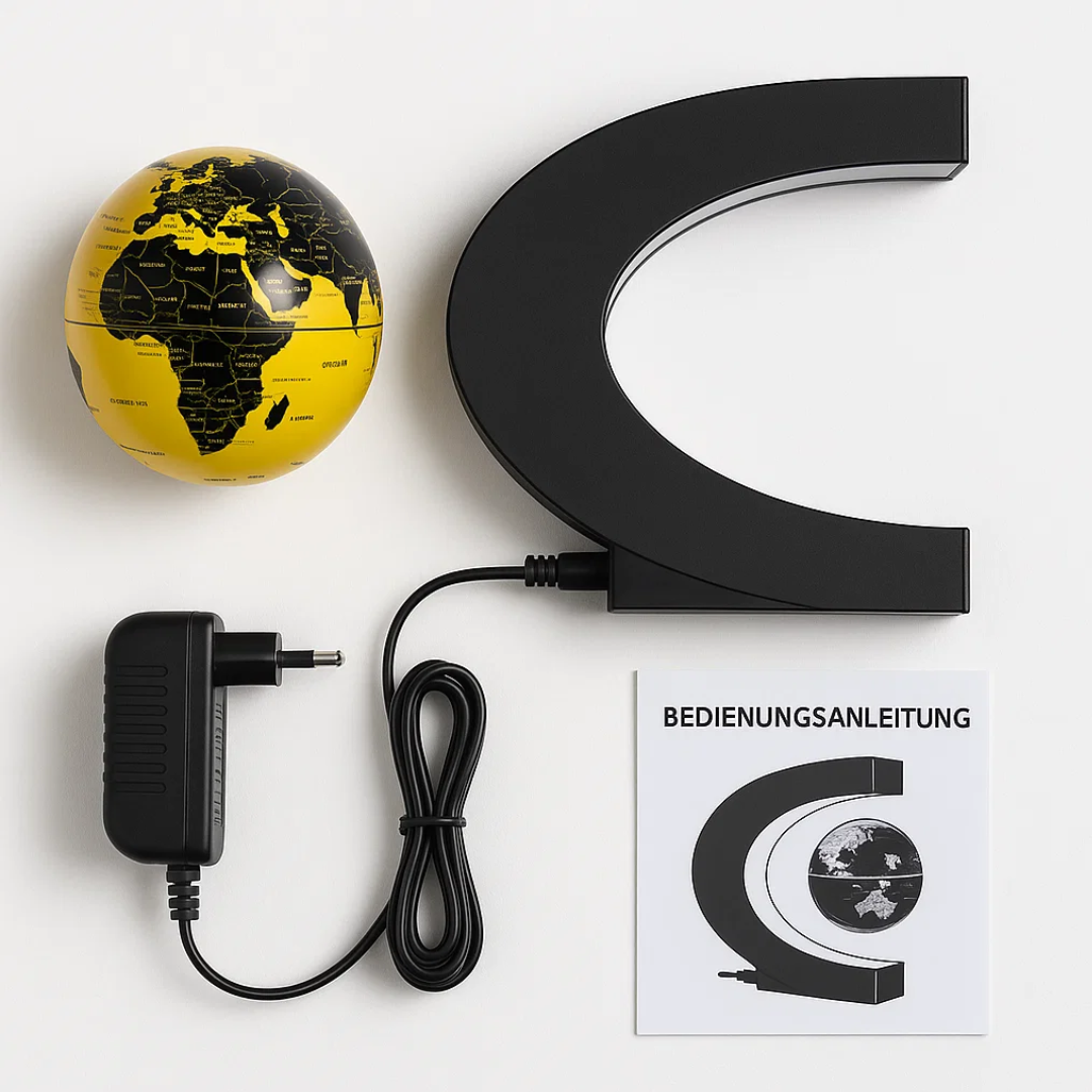 Jorn | Zwevende wereldbol lamp met LED - foto 25