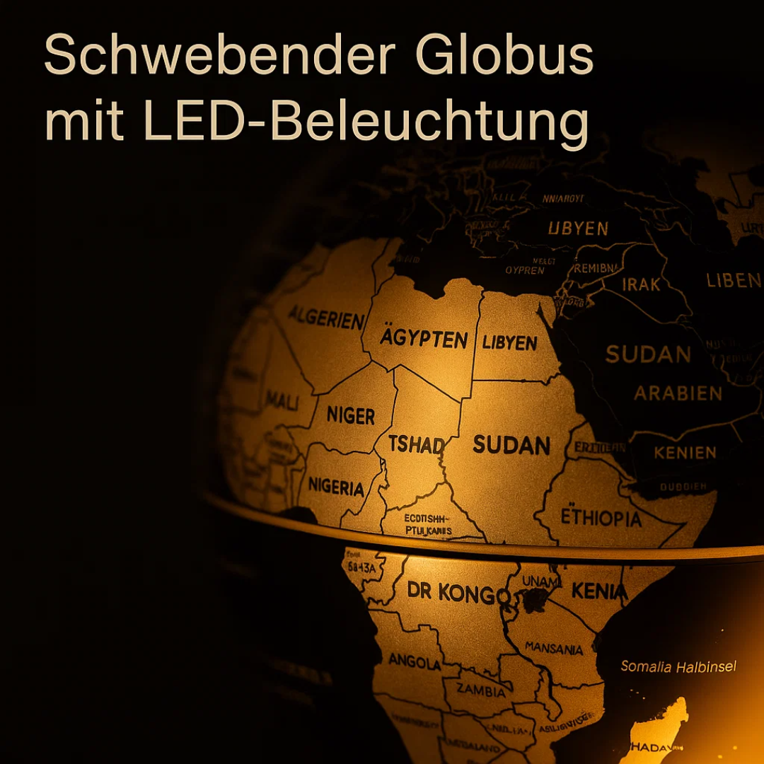 Jorn | Zwevende wereldbol lamp met LED - foto 26