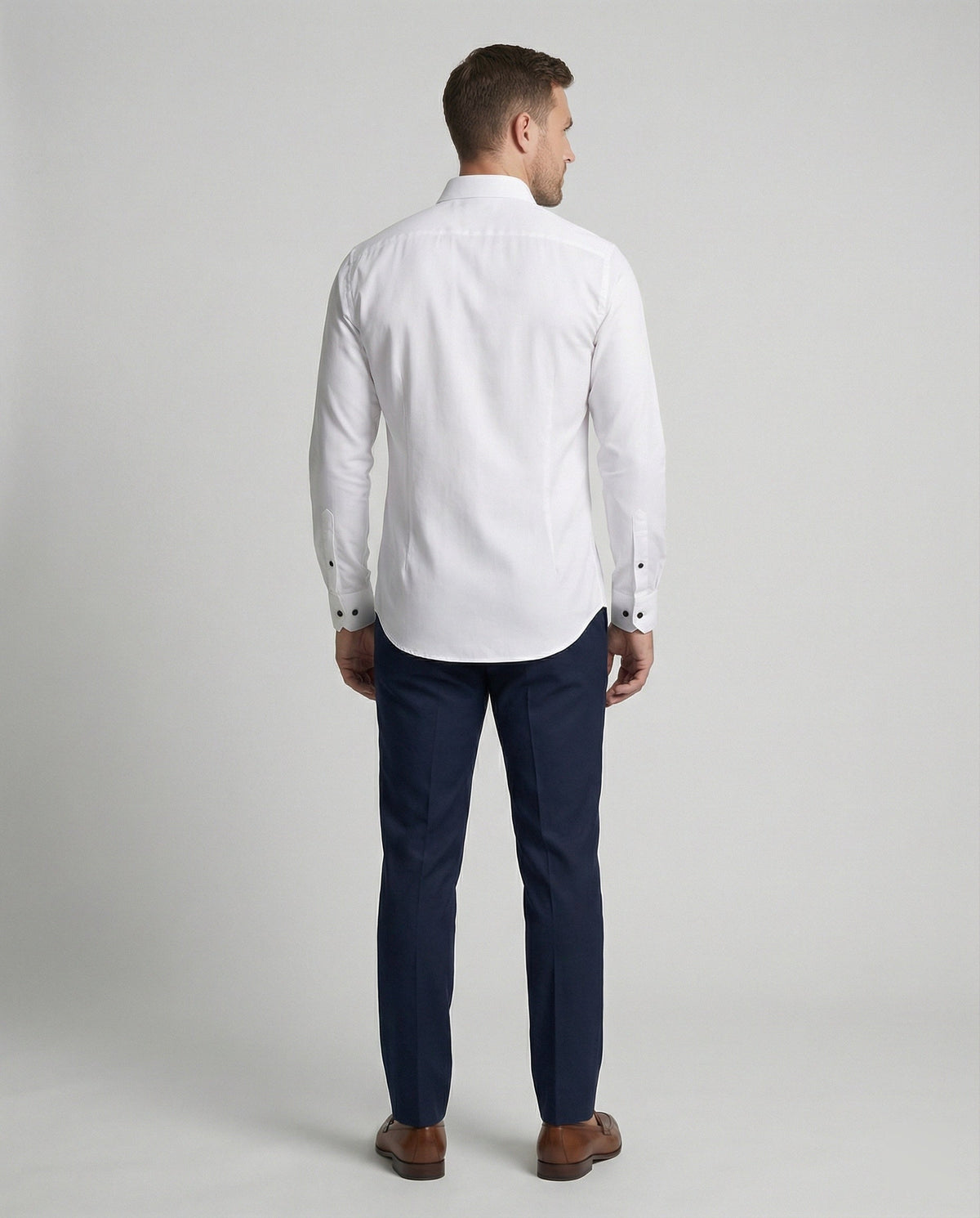 Jort | Strijkvrij slim fit overhemd voor heren - foto 14