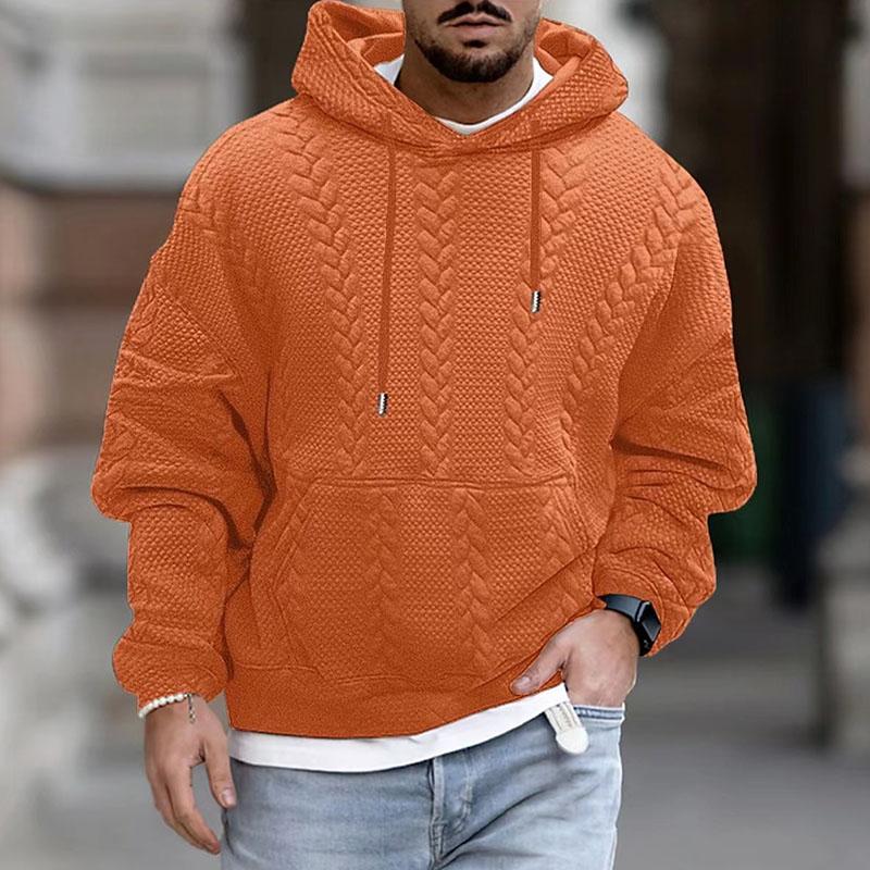Navando | Bedruckter Hoodie mit Kängurutasche