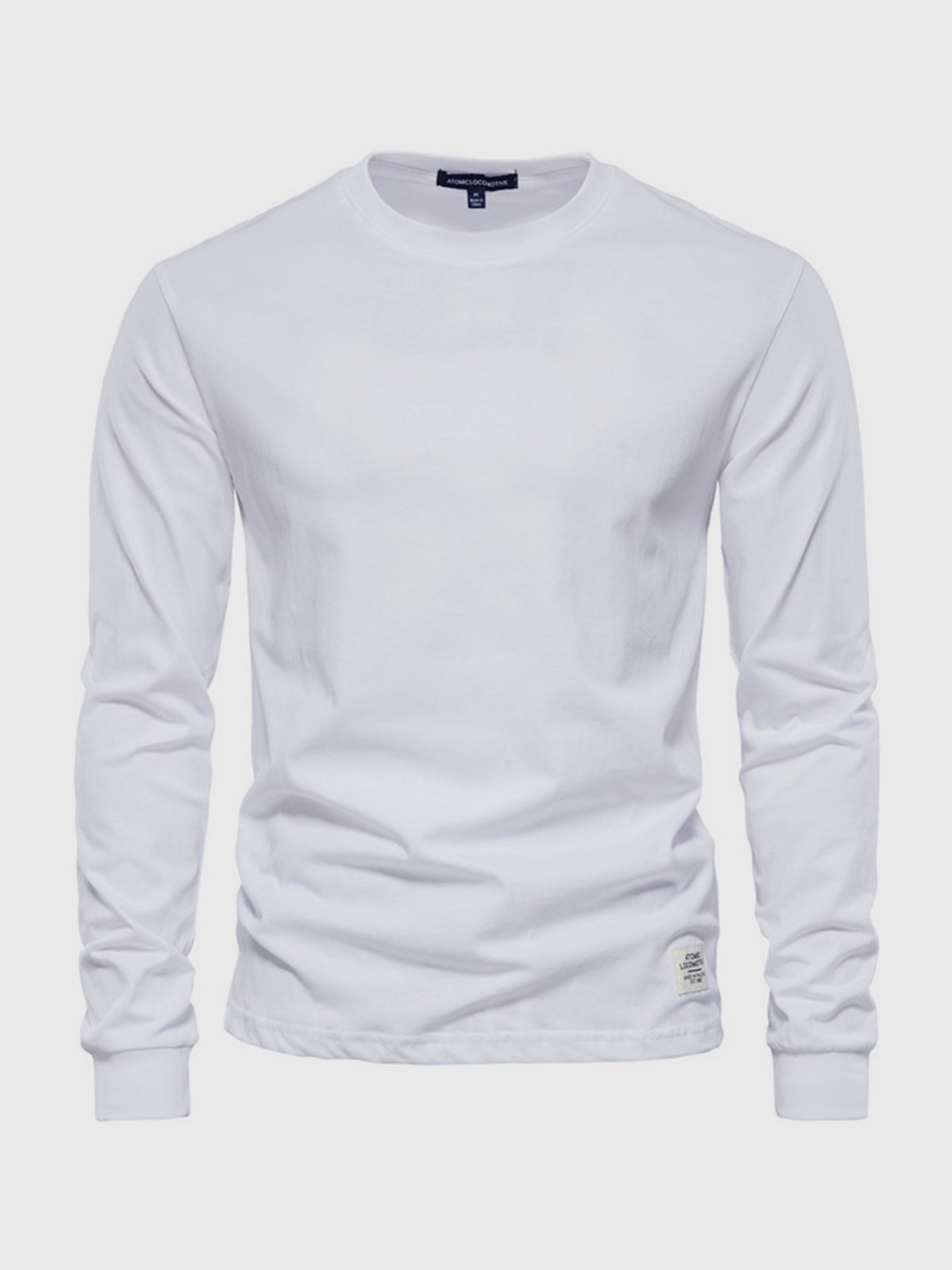 Navando | Pull en maille à col rond en mélange de coton