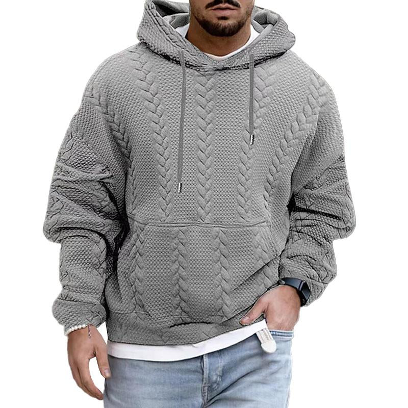 Navando | Bedruckter Hoodie mit Kängurutasche