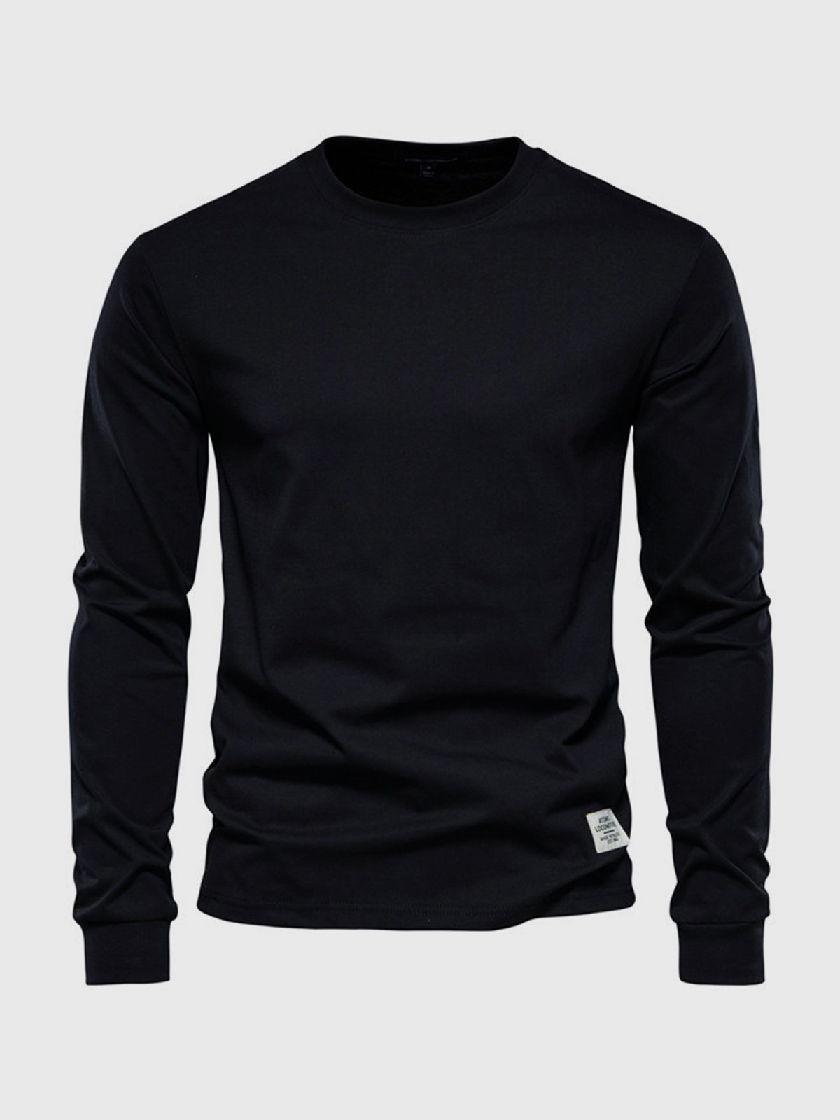 Navando | Pull en maille à col rond en mélange de coton