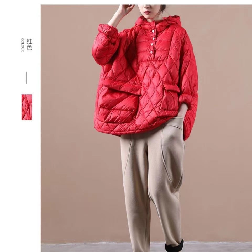 Julia | Oversized donsjas met capuchon voor dames - view 5