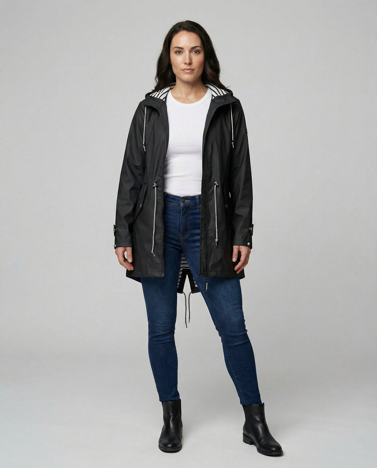 Julia | Regenjas met capuchon voor dames - foto 7