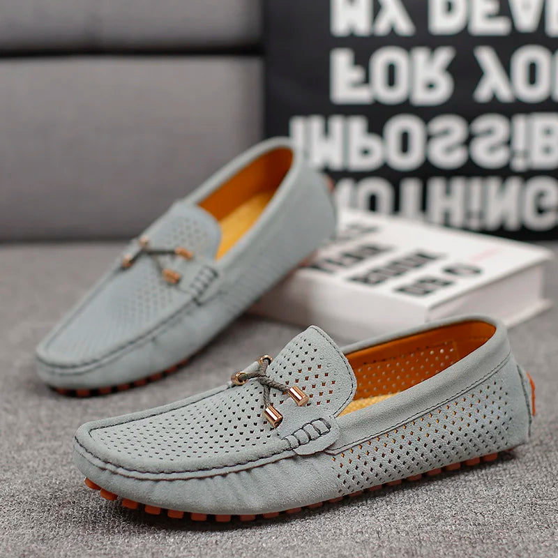 Karel | Suède loafers voor heren - view 11