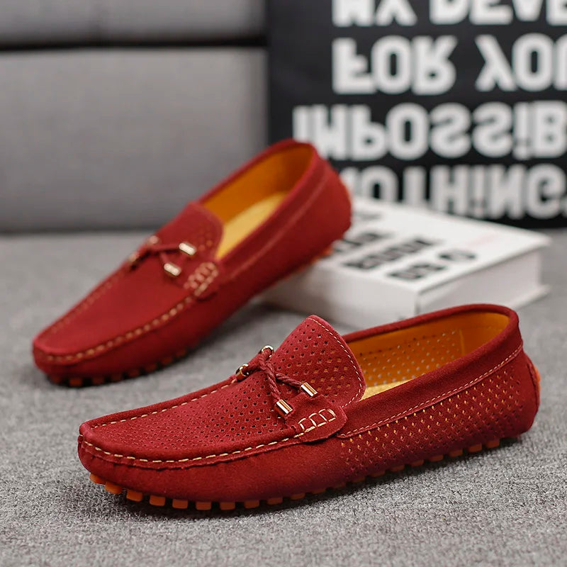 Karel | Suède loafers voor heren - view 12