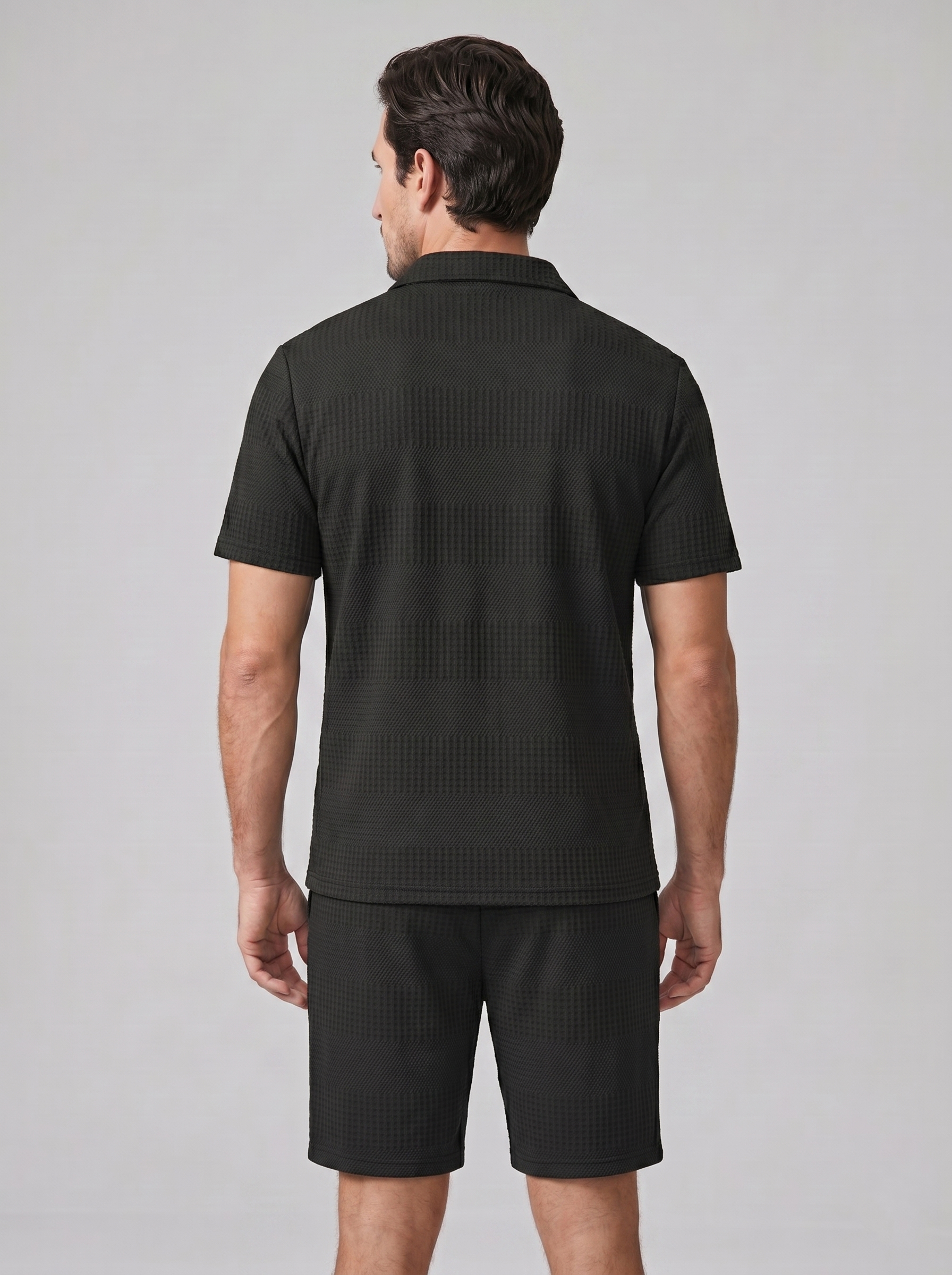 Koen | Poloshirt en shorts set voor heren - view 29