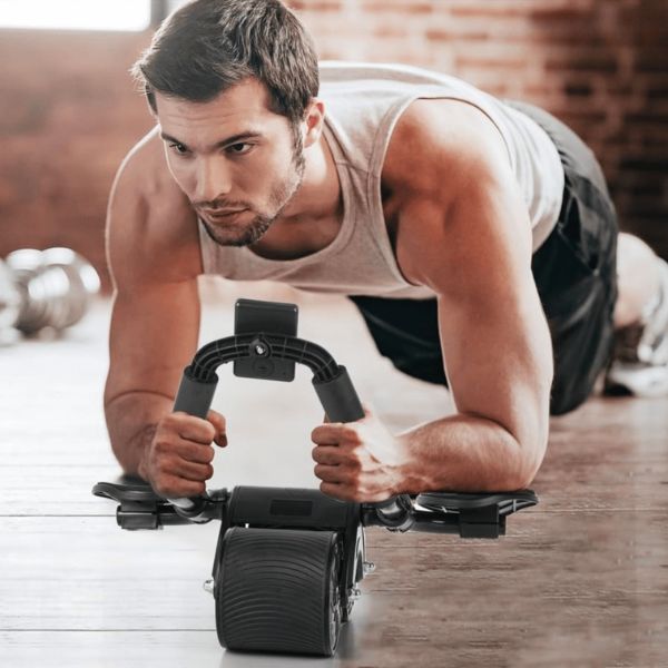 Laurens | Ab roller met elleboogsteun en timer - foto 4