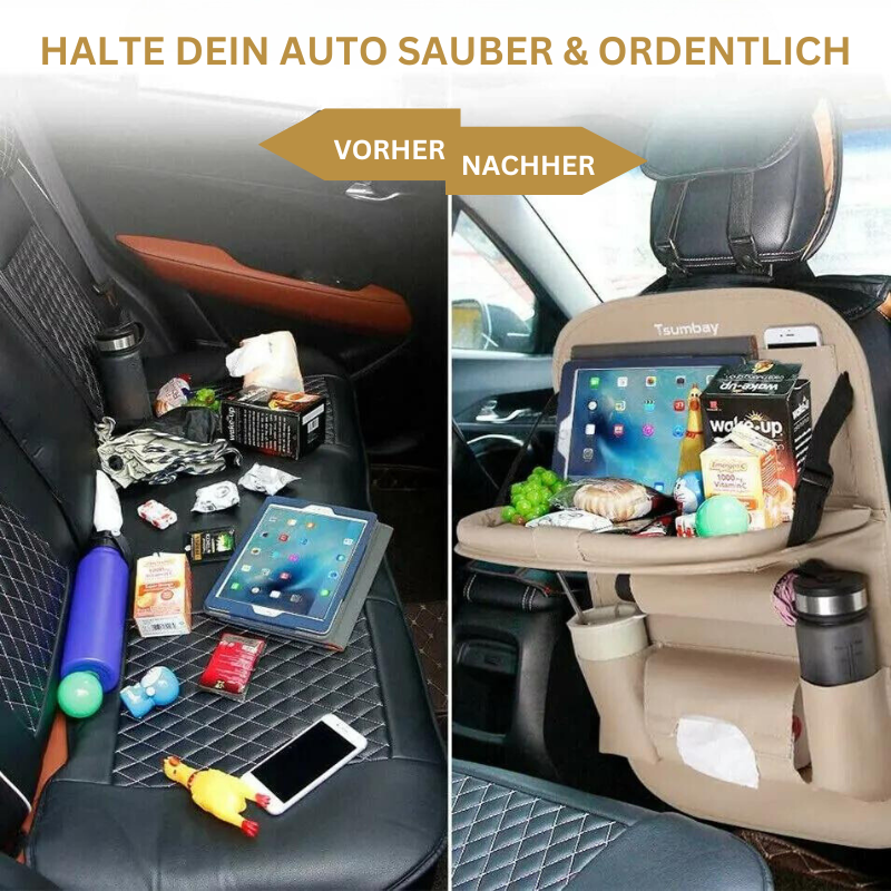 Lennart | Autostoel-organizer met uitklapbaar werkblad - foto 5