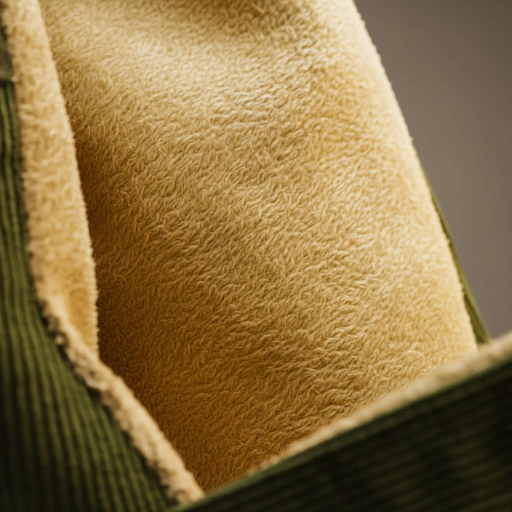 Lennart | Corduroy jas voor heren met teddy voering - view 7