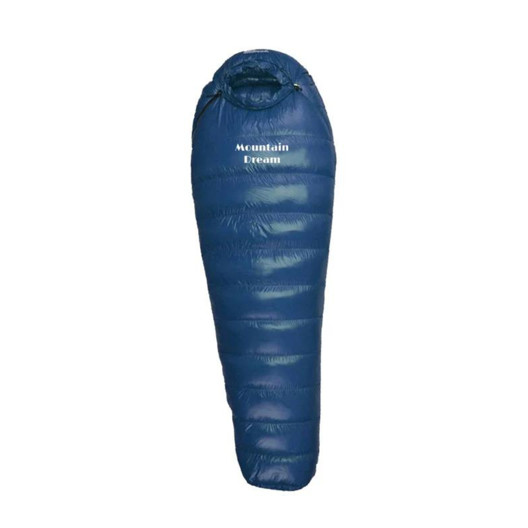 Lodewijk | Donzen winterslaapzak mummymodel - Marineblauw
