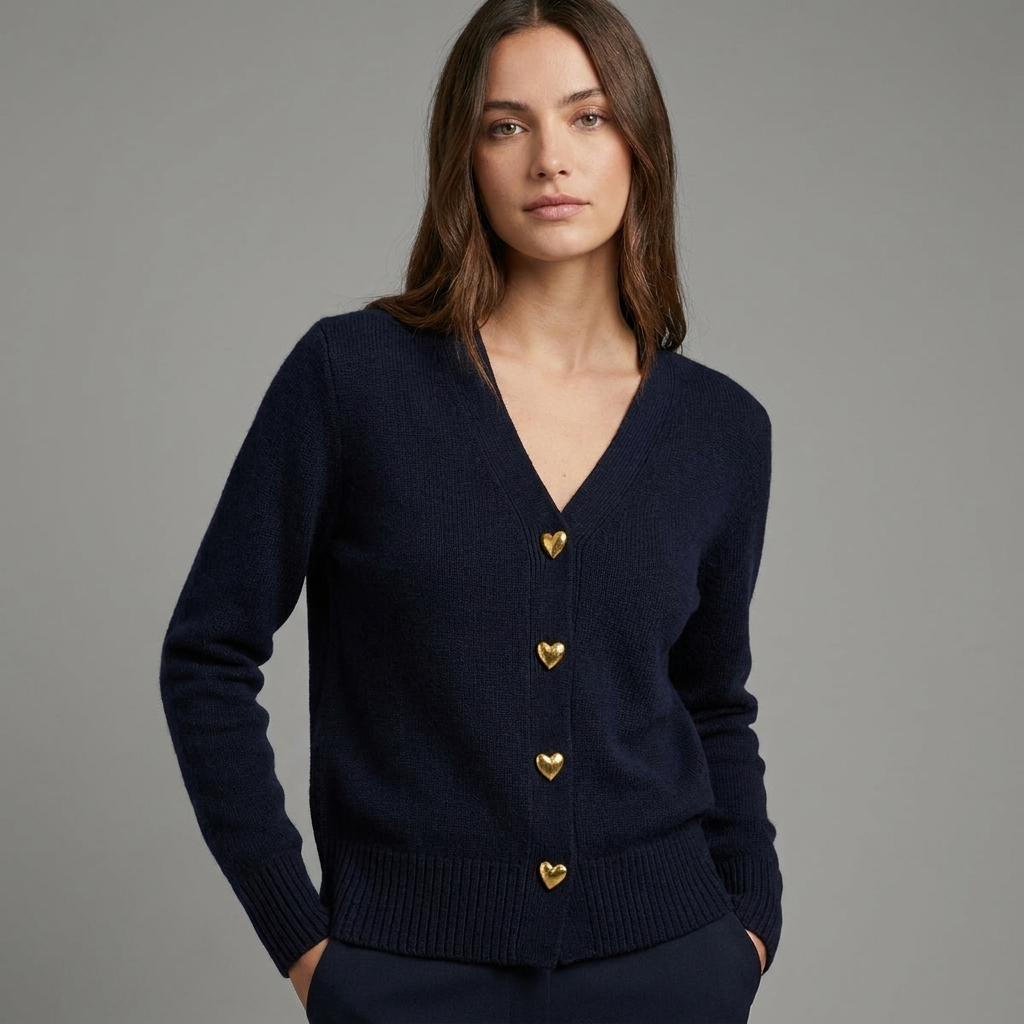 Lotte | Gebreid vest met V-hals voor dames - view 7
