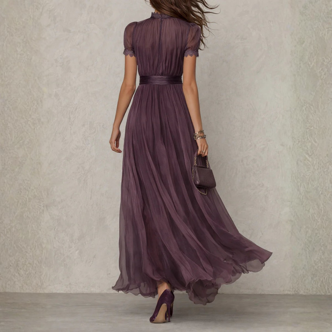Louise | Chiffon maxi-jurk voor dames - view 2