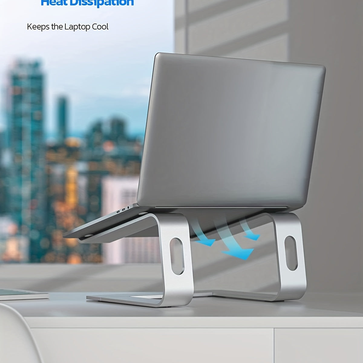 Luc | Aluminium laptopstandaard - foto 9