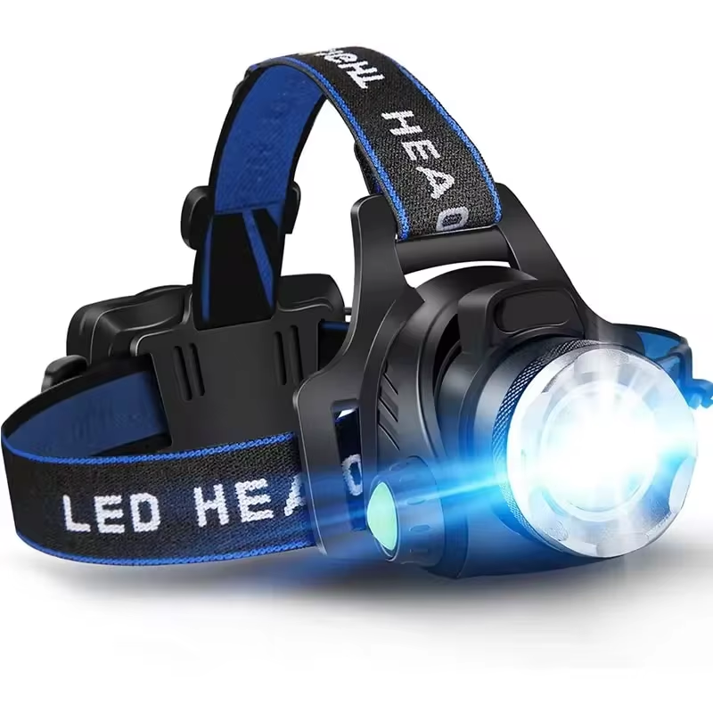 Luc | Oplaadbare LED-hoofdlamp met zoom - view 1