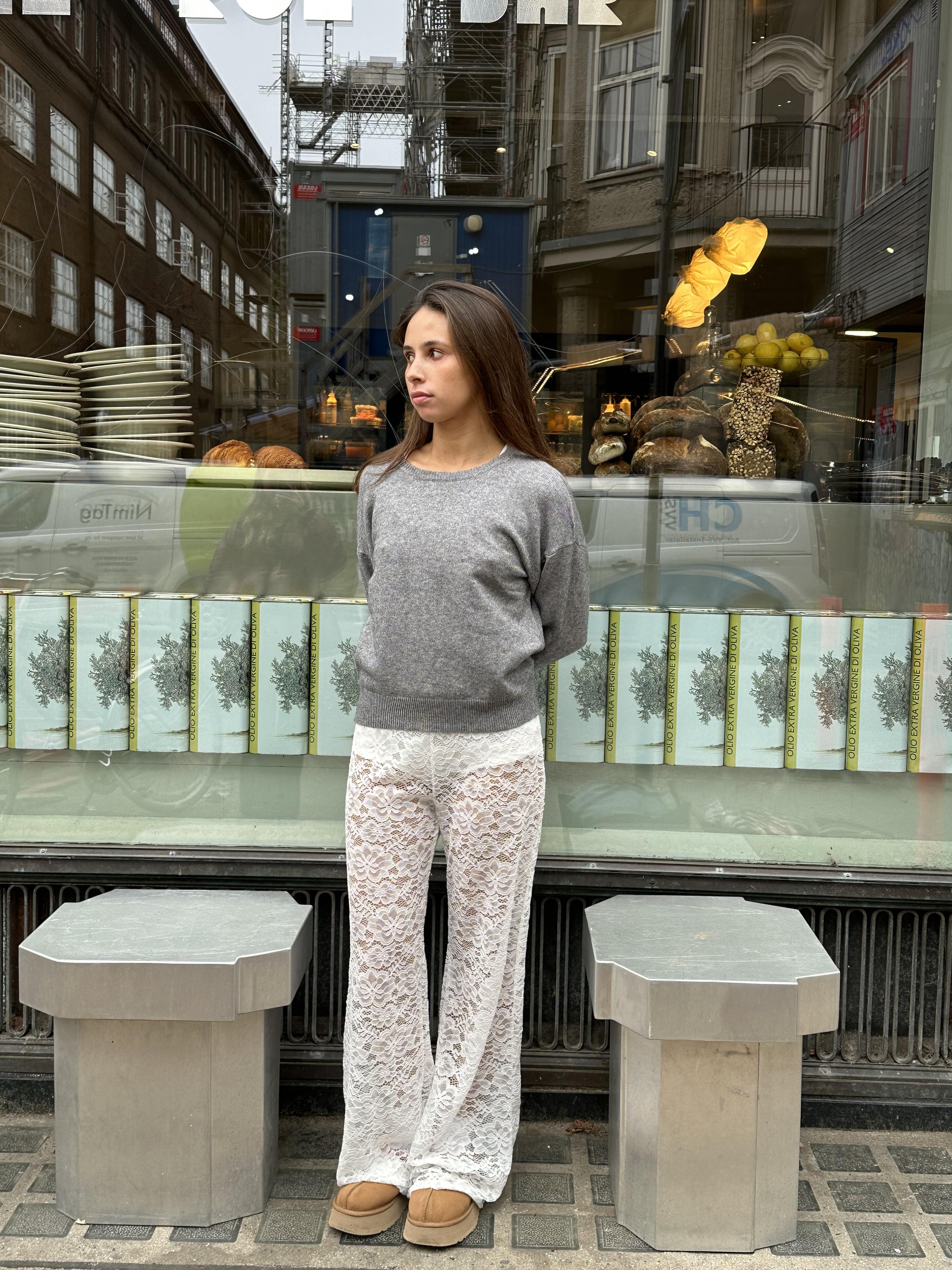 Lynn | Kanten flared broek voor dames - view 7