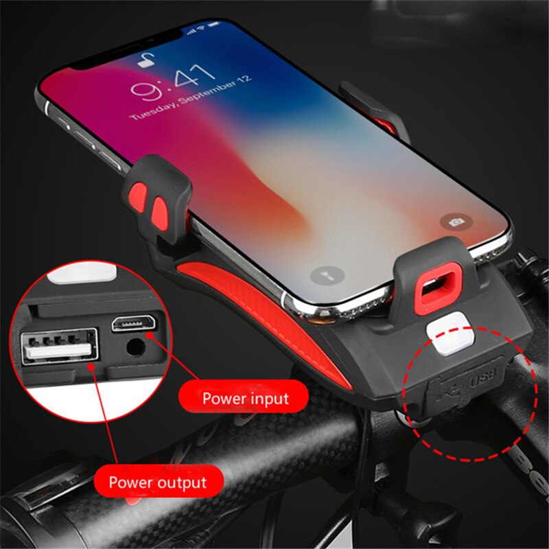 Max | 4-in-1 fietsgadget met telefoonhouder en verlichting - foto 5