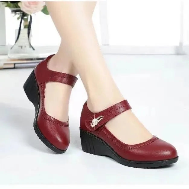 Melanie | Comfortabele damesschoenen met sleehak - view 7