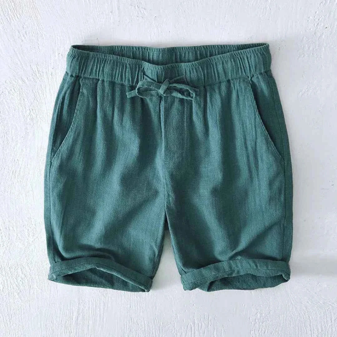 Milan | Korte broek heren met trekkoord - Groen