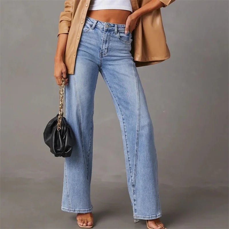Milou | Wijde jeans voor dames met hoge taille - view 7