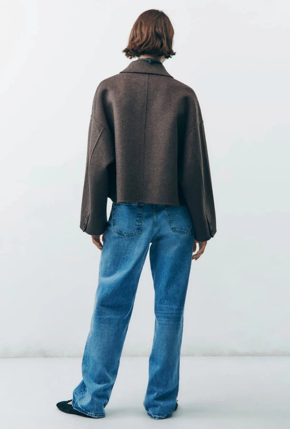 Oversized dikke blazer voor dames – Warme, volumineuze bovenkleding