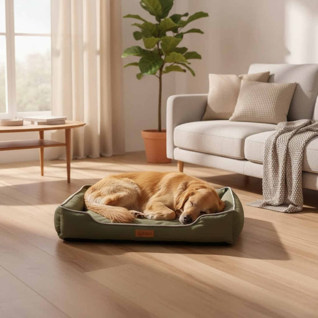 Navando | Luxe Comfortabel Hondenbed met Verhoogde Rand